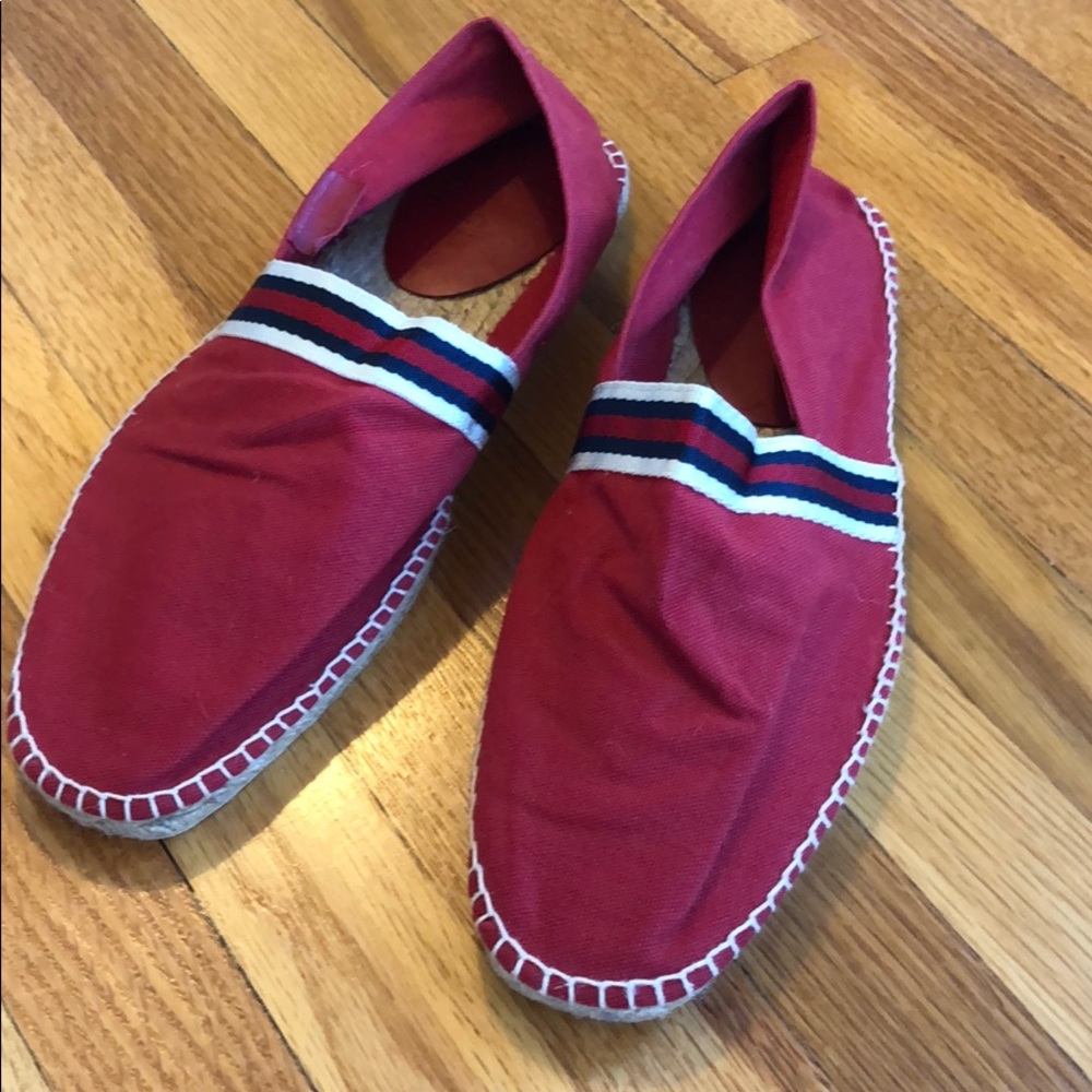 Men’s Auth GUCCI espadrilles UNWORN size EU42/9 US